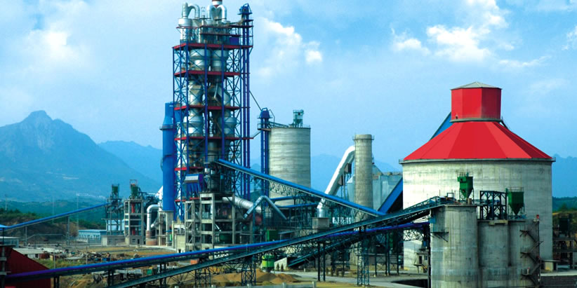 水泥生產設備工藝流程圖